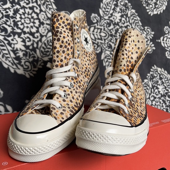 Converse Chuck Taylor 70 Hi Light Twine/Ale Brown/Egret MEN`S - Picture 8 of 16